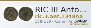 RIC III Antoninus Pius 1348Aa — CANOA