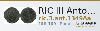 RIC III Antoninus Pius 1349Aa — CANOA