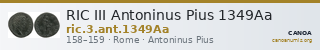 RIC III Antoninus Pius 1349Aa — CANOA