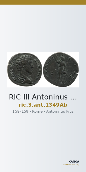 RIC III Antoninus Pius 1349Ab — CANOA
