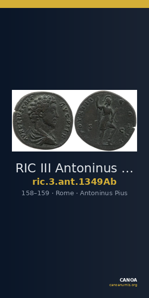 RIC III Antoninus Pius 1349Ab — CANOA