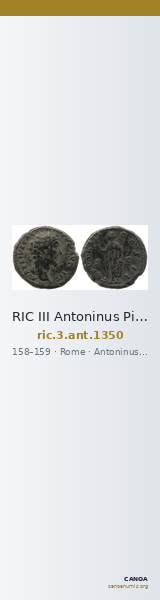 RIC III Antoninus Pius 1350 — CANOA