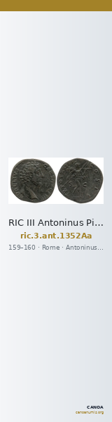 RIC III Antoninus Pius 1352Aa — CANOA