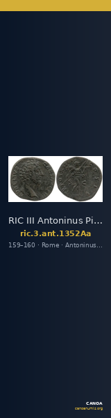 RIC III Antoninus Pius 1352Aa — CANOA