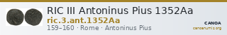 RIC III Antoninus Pius 1352Aa — CANOA