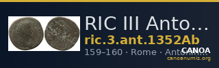 RIC III Antoninus Pius 1352Ab — CANOA