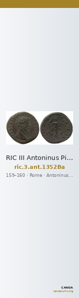 RIC III Antoninus Pius 1352Ba — CANOA