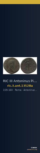 RIC III Antoninus Pius 1352Ba — CANOA