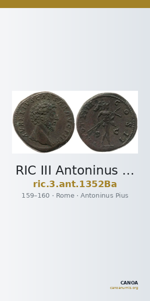 RIC III Antoninus Pius 1352Ba — CANOA
