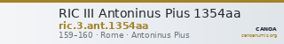 RIC III Antoninus Pius 1354aa — CANOA