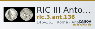 RIC III Antoninus Pius 136 — CANOA