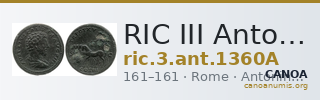 RIC III Antoninus Pius 1360A — CANOA