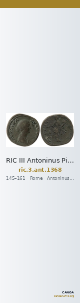 RIC III Antoninus Pius 1368 — CANOA