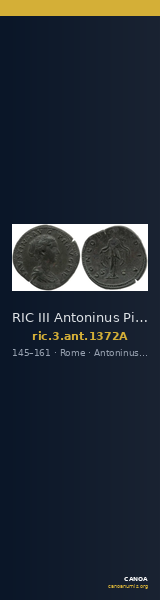RIC III Antoninus Pius 1372A — CANOA