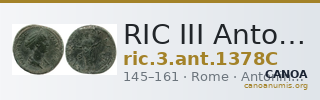 RIC III Antoninus Pius 1378C — CANOA
