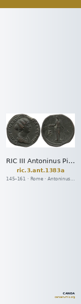 RIC III Antoninus Pius 1383a — CANOA