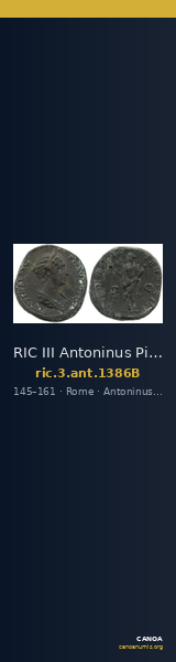 RIC III Antoninus Pius 1386B — CANOA