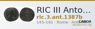 RIC III Antoninus Pius 1387b — CANOA