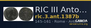 RIC III Antoninus Pius 1387b — CANOA