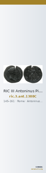 RIC III Antoninus Pius 1388C — CANOA