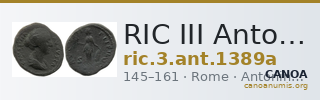 RIC III Antoninus Pius 1389a — CANOA