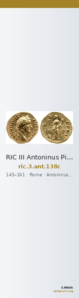 RIC III Antoninus Pius 138c — CANOA