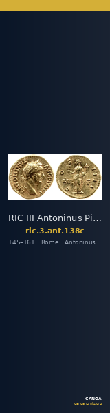 RIC III Antoninus Pius 138c — CANOA