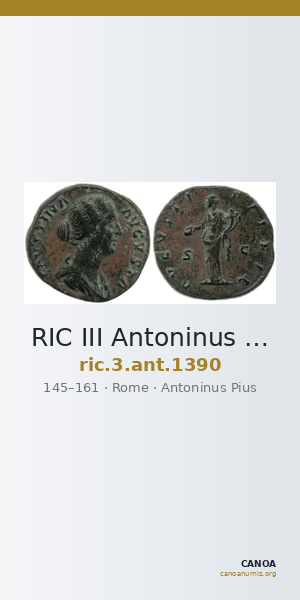RIC III Antoninus Pius 1390 — CANOA