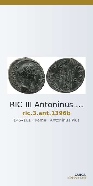 RIC III Antoninus Pius 1396b — CANOA