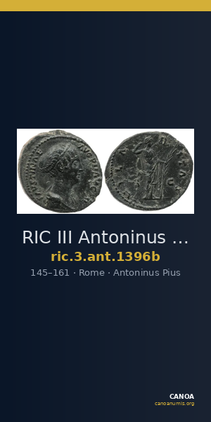 RIC III Antoninus Pius 1396b — CANOA