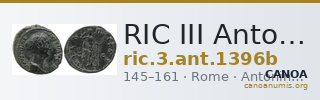 RIC III Antoninus Pius 1396b — CANOA