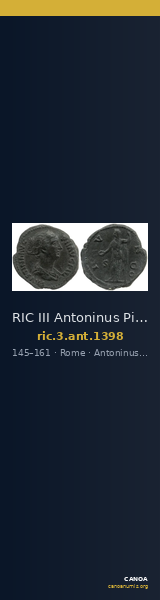 RIC III Antoninus Pius 1398 — CANOA