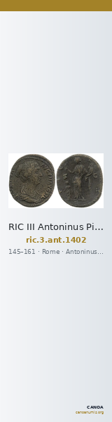 RIC III Antoninus Pius 1402 — CANOA