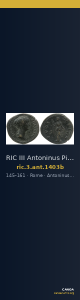 RIC III Antoninus Pius 1403b — CANOA