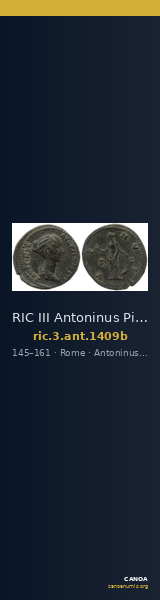 RIC III Antoninus Pius 1409b — CANOA