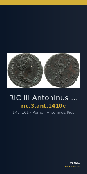 RIC III Antoninus Pius 1410c — CANOA