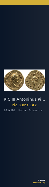 RIC III Antoninus Pius 142 — CANOA