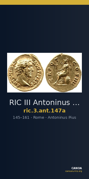 RIC III Antoninus Pius 147a — CANOA