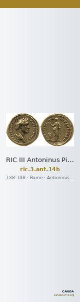 RIC III Antoninus Pius 14b — CANOA