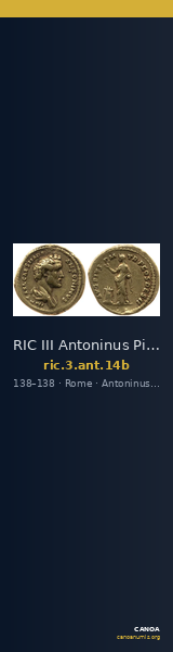 RIC III Antoninus Pius 14b — CANOA