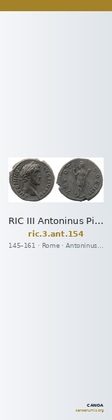RIC III Antoninus Pius 154 — CANOA