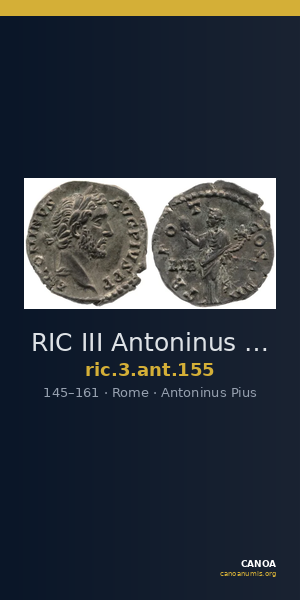 RIC III Antoninus Pius 155 — CANOA
