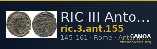 RIC III Antoninus Pius 155 — CANOA