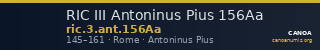 RIC III Antoninus Pius 156Aa — CANOA