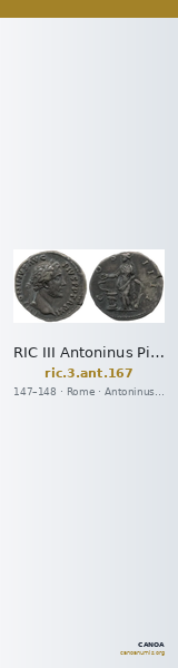 RIC III Antoninus Pius 167 — CANOA