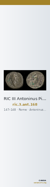 RIC III Antoninus Pius 168 — CANOA