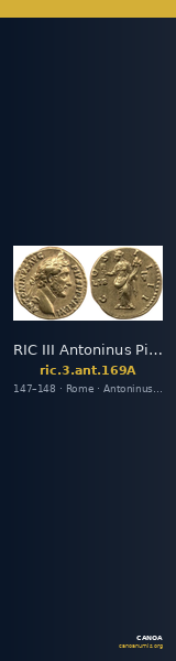 RIC III Antoninus Pius 169A — CANOA