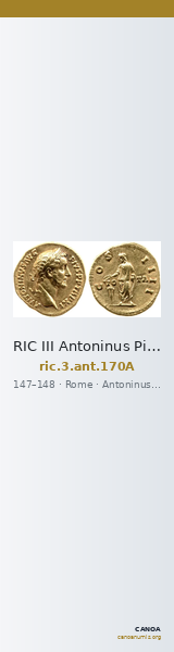 RIC III Antoninus Pius 170A — CANOA