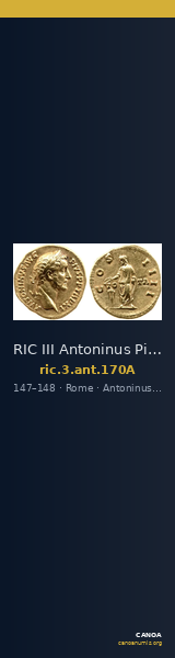 RIC III Antoninus Pius 170A — CANOA