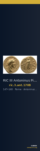 RIC III Antoninus Pius 170B — CANOA